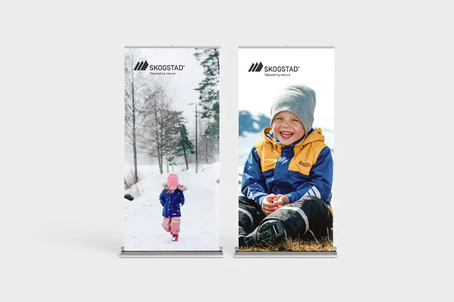 Rollups for Skogstad | Asker Print AS