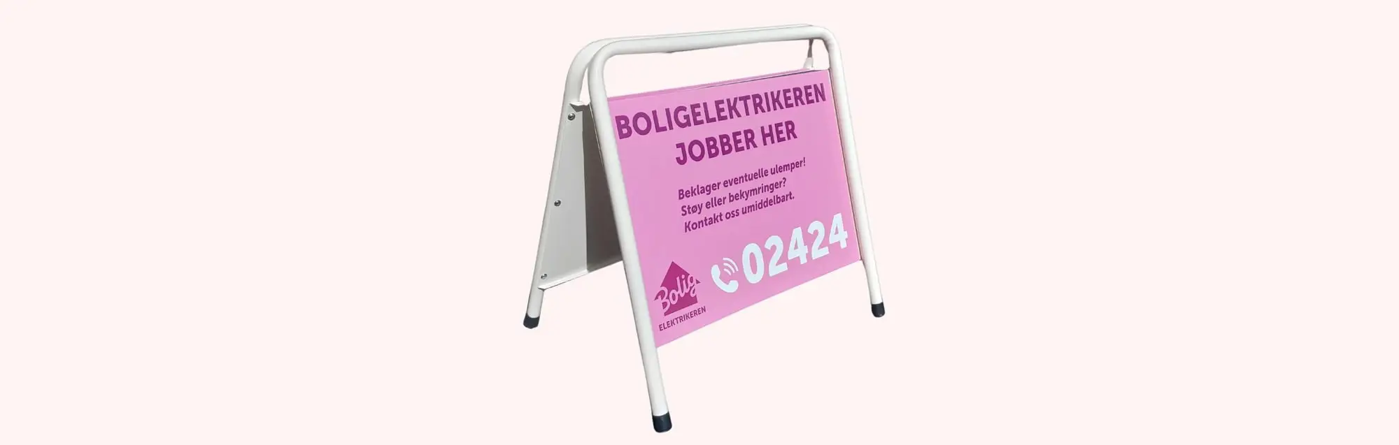 Asker Print: Megleskilt for Boligelektrikeren