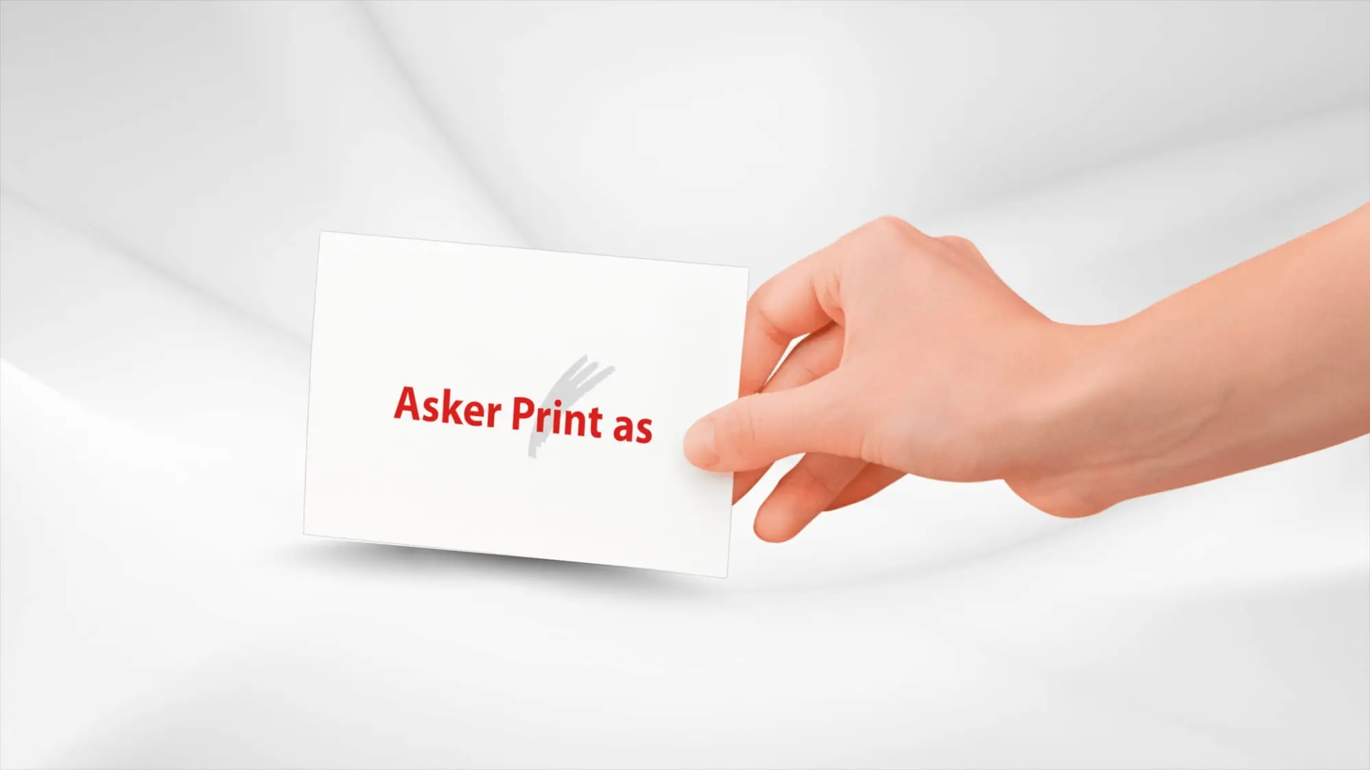 Postkort som vekker oppmerksomhet: Askerprint.no