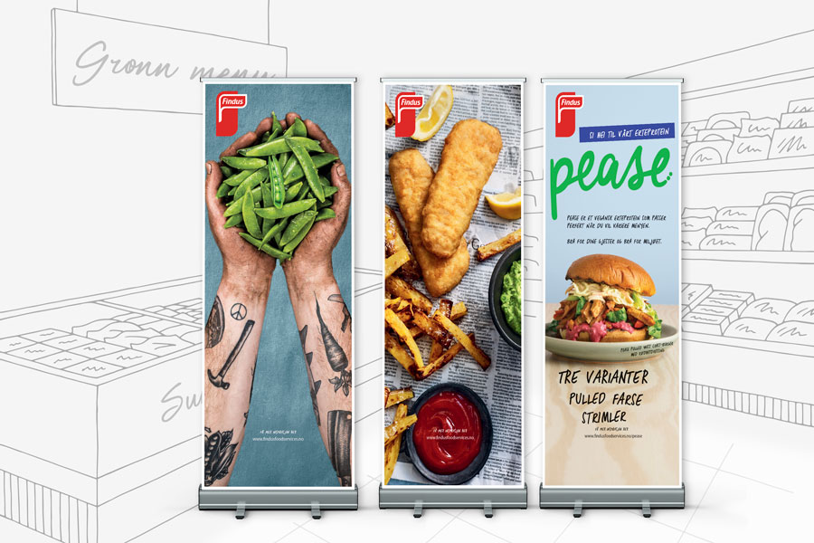 Findus Roll-Up | Asker Print AS