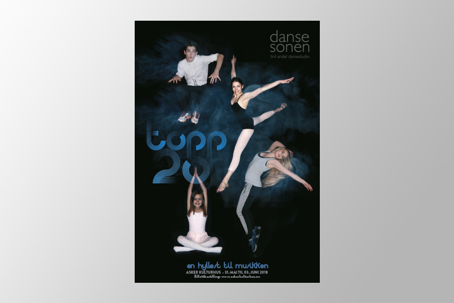 Plakat for Dansesonen | Asker Print AS